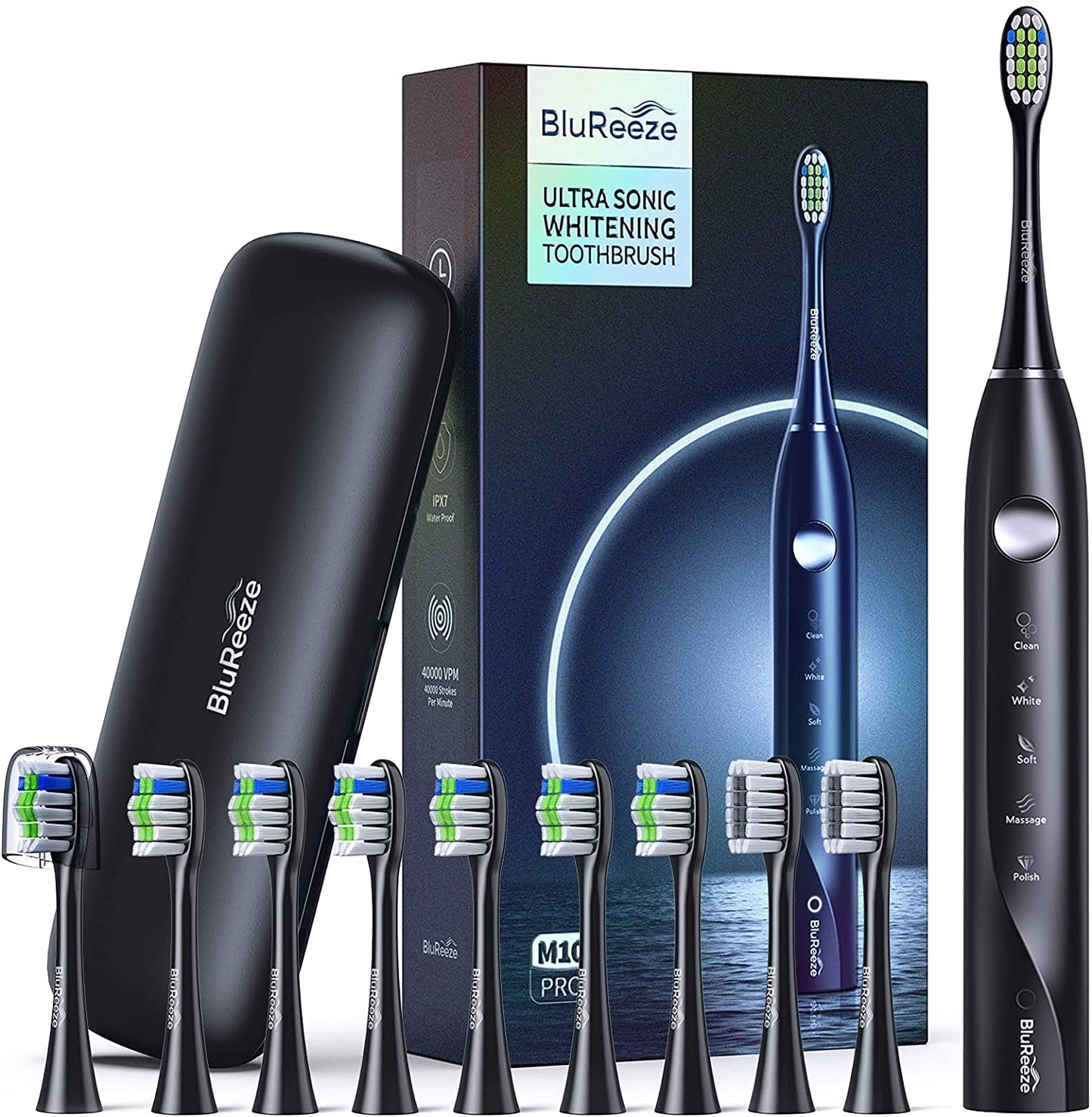 BluReeze M10 Pro Electric Toothbrush for Adults