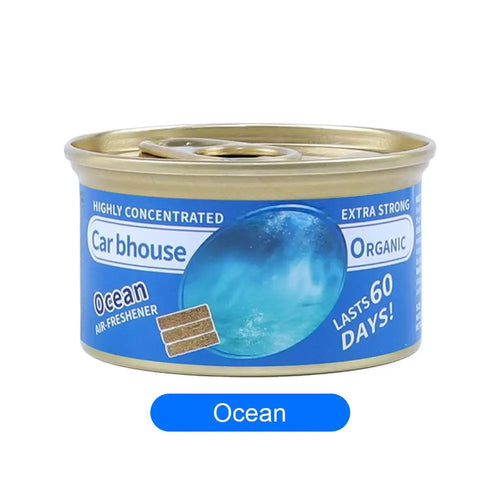 Car Air Freshener Bubble Gum Scent Organic Cans Odor Eliminator