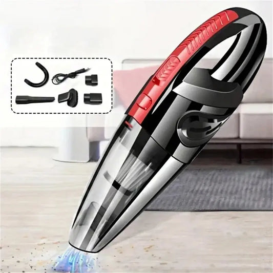 Portable Car Wireless Vacuum Cleaner Powerful Suction Rechargeable