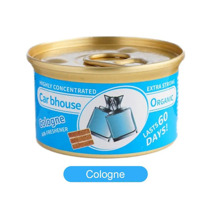 Car Air Freshener Bubble Gum Scent Organic Cans Odor Eliminator