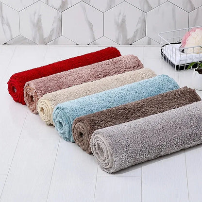 Soft Comfortable Thick Plush Floor Mat,Bathroom Floor Rug,Bedroom